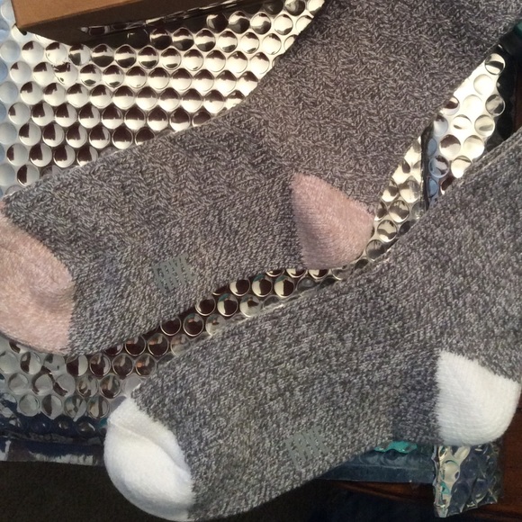 FRYE Super-soft Boot Socks- 2 pair NWT Grey - Picture 3 of 5